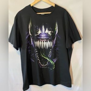 XL - Mens venom TShirt marvel Black